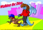 Walking the Dino by Duragan